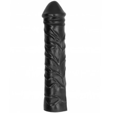 ALL BLACK - GIANT SOFT FISTING DILDO 32 CM