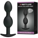 PRETTY LOVE - BOLAS ANAIS DE SILICONE 12.5 CM PRETAS