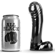 ALL BLACK - DILDO SCHWARZ 15 CM