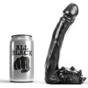 ALL BLACK - DILDO REALISTIC 19 CM