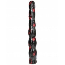 ALL BLACK - ANAL DILDO 32 CM