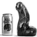 ALL BLACK - DONG NERO REALISTICO 17 CM