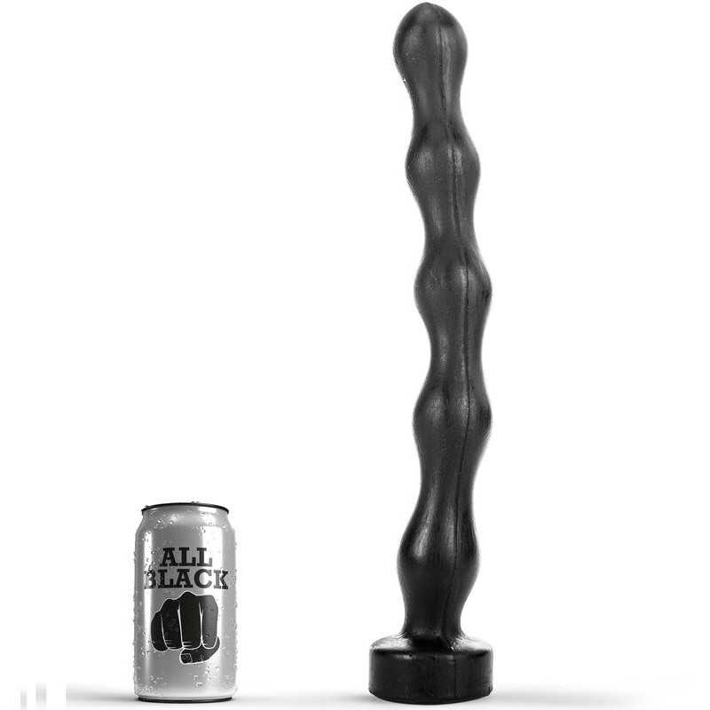 ALL BLACK - ANAL BEADS 41,5 CM