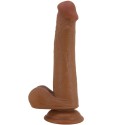 PRETTY LOVE - GROSSER REALISTISCHER DILDO 22 CM BRAUN