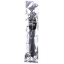 ALL BLACK - DOUCHE ANAL SILICONE SISTEMA STOPPER 27 CM