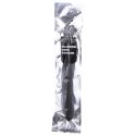 ALL BLACK - DOUCHE ANAL RIDÉE EN SILICONE 27 CM