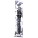 ALL BLACK - BEADED SHOWER ANAL SILICONE 27 CM