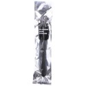 ALL BLACK - DOUCHE ANAL MEGA RIPPLE SILICONE 28,5 CM