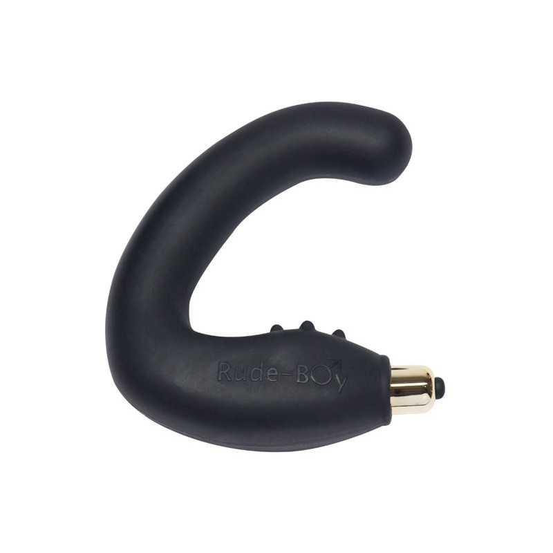 ROCKS-OFF - RUDE-BOY MALE G-SPOT MASSAGER 7 V BLACK