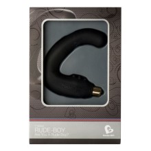 ROCKS-OFF - RUDE-BOY MALE G-SPOT MASSAGER 7 V BLACK