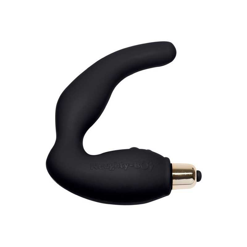 ROCKS-OFF - NAUGHTY-BOY MALE G-SPOT MASSAGER 7 V BLACK