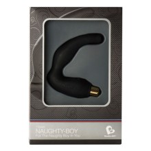 ROCKS-OFF - MASSAGGIATORE PUNTO G MASCHIO NAUGHTY-BOY 7 V NERO