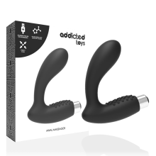 ADDICTED TOYS - PROSTATISCHER VIBRATOR WIEDERAUFLADBAR. MODELL 5 - SCHWARZ