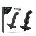 ADDICTED TOYS - MASSAGER ANAL COM VIBRAO PRETA MODELO 2