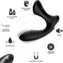 ARMONY - STORM VIBRATEUR ANAL PROSTATE PLUG TÉLÉCOMMANDE NOIR