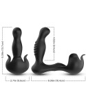 ARMONY - VIBRATEUR SURROUND ANAL STIMULATEUR TESTICULOS TÉLÉCOMMANDE NOIR