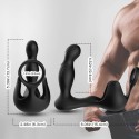 ARMONY - VIBRATEUR SURROUND ANAL STIMULATEUR TESTICULOS ANNEAU TÉLÉCOMMANDE NOIR