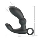 PRETTY LOVE - CAYLA MASSAGEADOR VIBRADOR ANAL PRETO