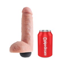 KING COCK - PENE EIACOLATORE NATURALE REALISTICO 20.32 CM