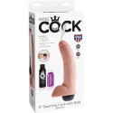 KING COCK - REALISTISCHER NATÜRLICHER EJAKULATOR-PENIS 22.86 CM