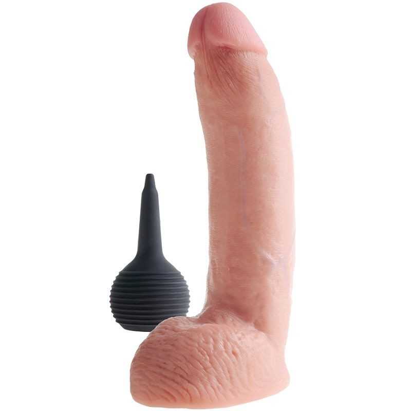 KING COCK - REALISTIC NATURAL EJACULATOR PENIS 22.86 CM