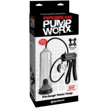 PUMP WORX - BOMBA DE POTÊNCIA PRO-GAUGE TRANSPARENTE