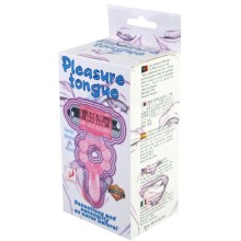 BAILE - ANNEAU SILICONE 10 RYTHMES DE LANGUE AVEC VIBRATION ROSE