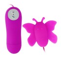 BAILE - LOVE EGGS STIMULATEUR DE CLITORIS PAPILLON 12 VITESSES TÉLÉCOMMANDE LILAS