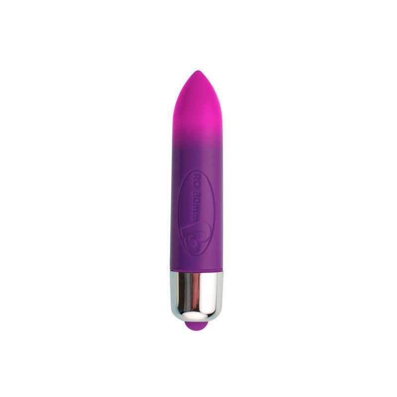 ROCKS-OFF - RO-80 MM COLOR CHANGIN VIBRATING BULLET 7 V