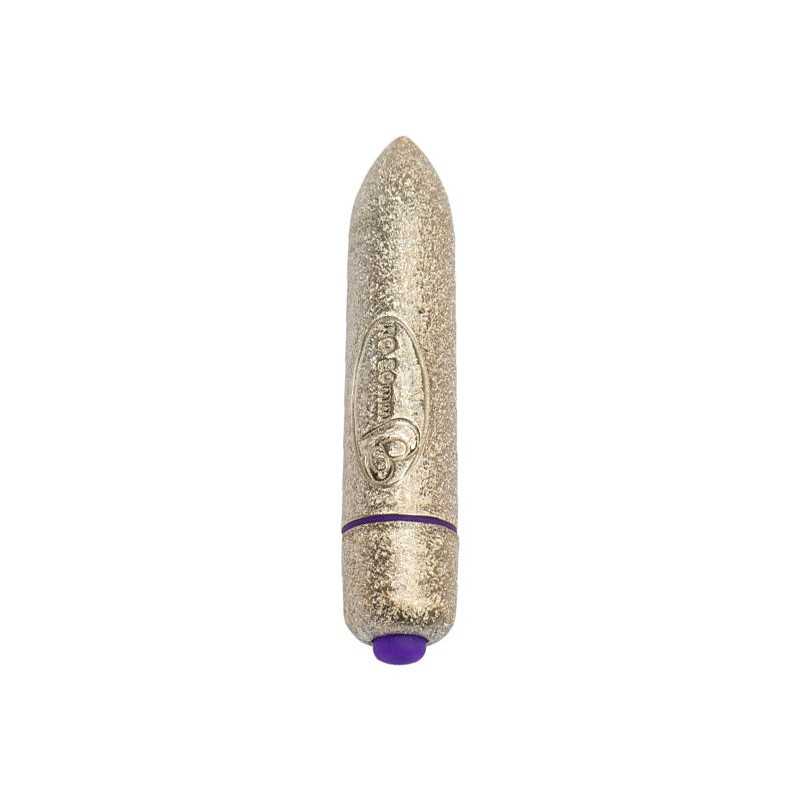 ROCKS-OFF - RO-80 MM GOLD VIBRATING BULLET 7 V