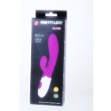 PRETTY LOVE - FLIRTATION ALVIS VIBRATOR WITH CLITORIS STIMULATOR