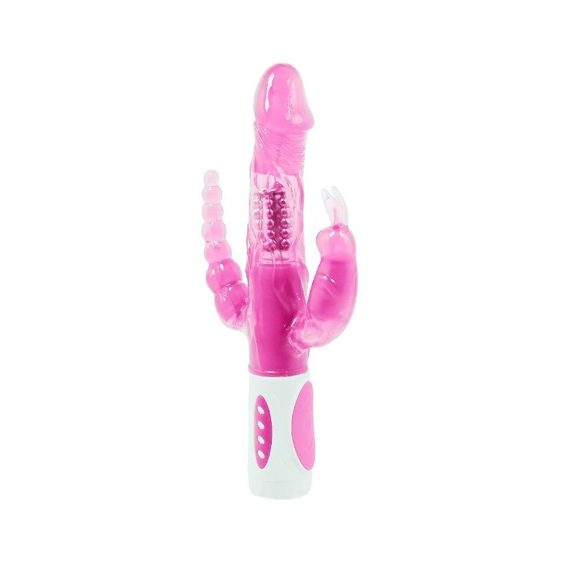 BAILE - PRETTY BUNNY TRIPLE VIBRATEUR ROTATEUR