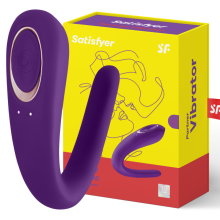 SATISFYER - VIBRADOR DE BRINQUEDO DO PARCEIRO ESTIMULANDO AMBOS