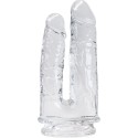 ALIVE - PENE IMPERIUM DOPPIO REALISTICO TRASPARENTE 12/14 CM