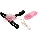 BAILE - HARNESS WITH MULTIVESPEED VIBRATING BUTTERFLY