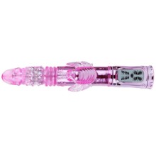 BAILE - VIBRADOR RECARREGVEL COM ROTAO E ESTIMULADOR DE