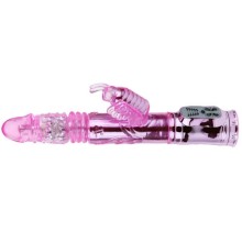 BAILE - WIEDERAUFLADBARER VIBRATOR MIT ROTATION UND POCHENDEN SCHMETTERLINGSSTIMULATOR