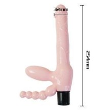 BAILE - SEILLOSER TPR-GURT MIT VIBRATION UND ANALSTIMULATION 25.4 CM