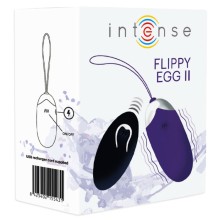 INTENSE - FLIPPY II VIBRANTE OVO COM CONTROLE REMOTO ROXO