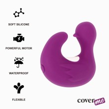 COVERME - DEDAL DE PATO ESTIMULANTE DE SILICONE RECARREGÁVEL
