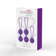 MORESSA - OSIAN SET PREMIUM SILICONE LILAS