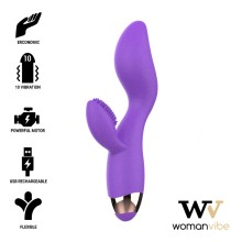 WOMANVIBE - VIBRATEUR EN SILICONE RECHARGEABLE DONNA