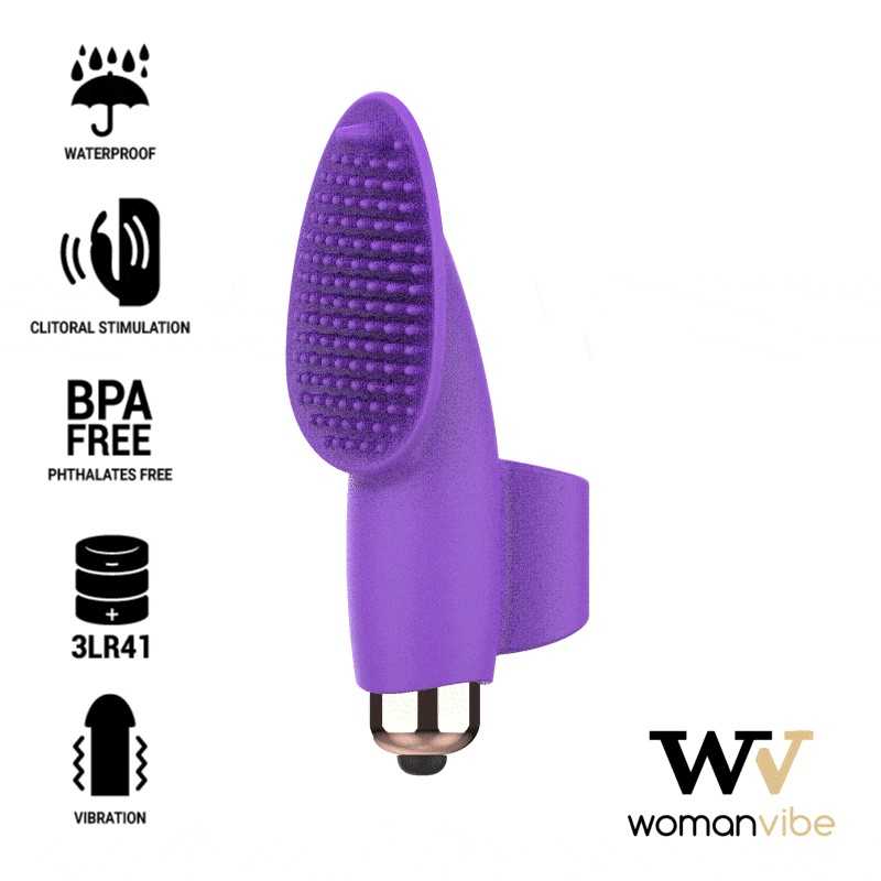 WOMANVIBE - FRAU AISHA SILICONE STIMULATOR FINGER