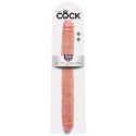 KING COCK - THICK DOUBLE DILDO FLESH 40.6 CM