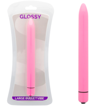 GLOSSY - VIBRADOR SLIM DEEP ROSE