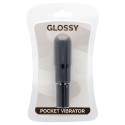 GLOSSY - POCKET VIBRATOR BLACK