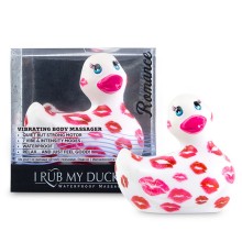 BIG TEASE TOYS - JE FRAPPE MON DUCKIE 2.0 ROMANCE (BLANC ET ROSE)