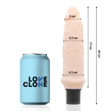 LOVECLONE - IVAR SELBSTSCHMIERENDER VIBRATOR 20 CM -O- 3.7 CM