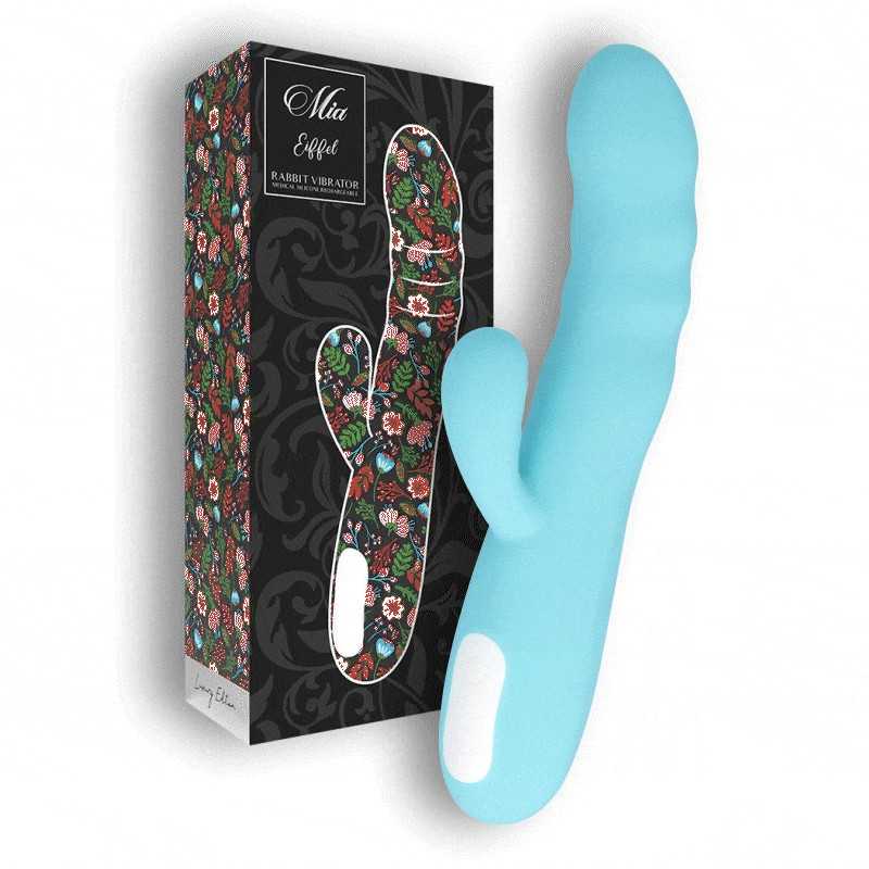 MIA - VIBRADOR GIRATÓRIO EIFFEL TURQUOISE BLUE