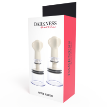 DARKNESS - TRANSPARENTER NIPPELSAUGER MIT 3,1 CM DURCHMESSER